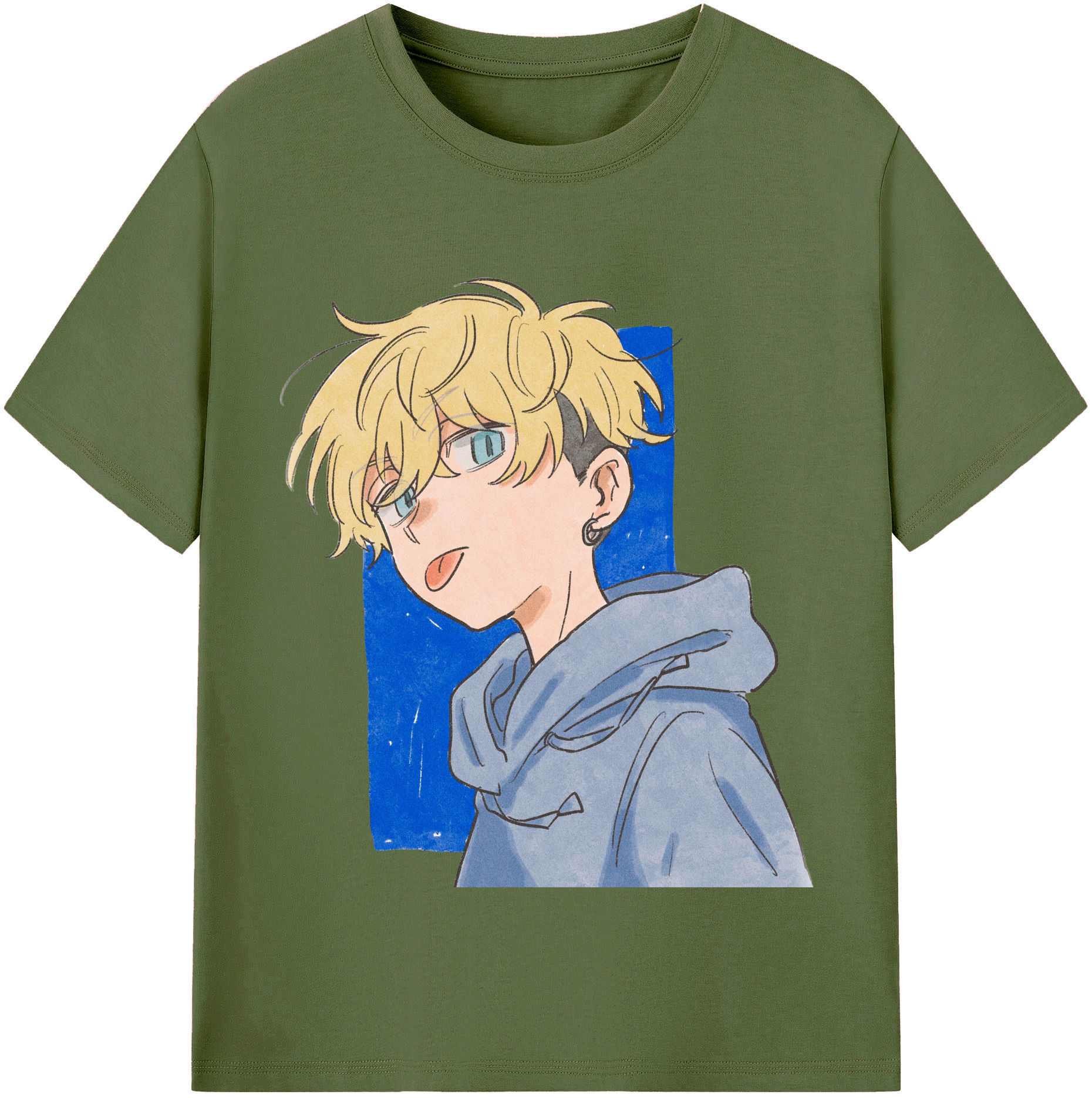 （画像用） 東京リベンジャーズ Tokyo Revengers 綿100％半袖Tシャツ（フロントプリント）
